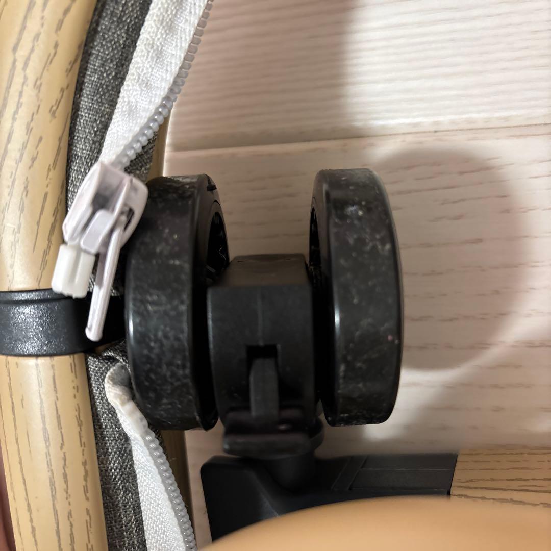 HZDMJ ベビーベッド　敷パッド2枚付き‼️ 折りたたみ　コンパクト　ベビー