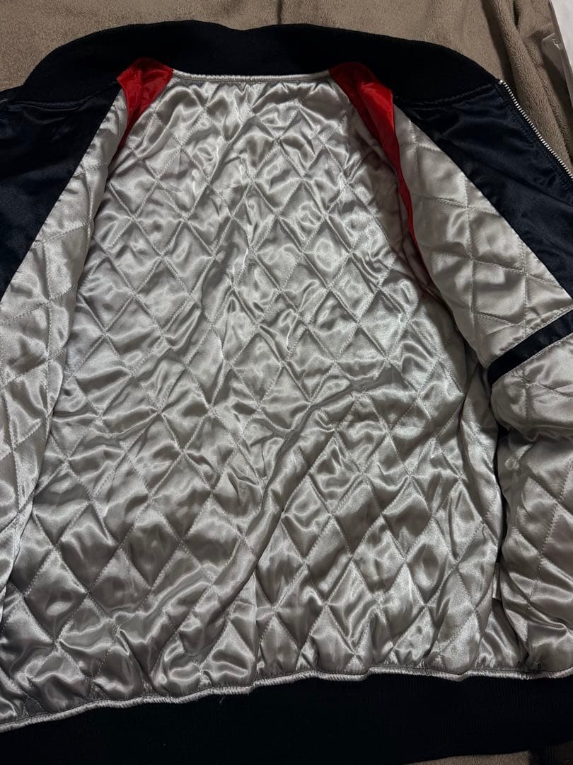 美品 日本製 HOSHIHIME 龍 限定 vintage サテン unisex