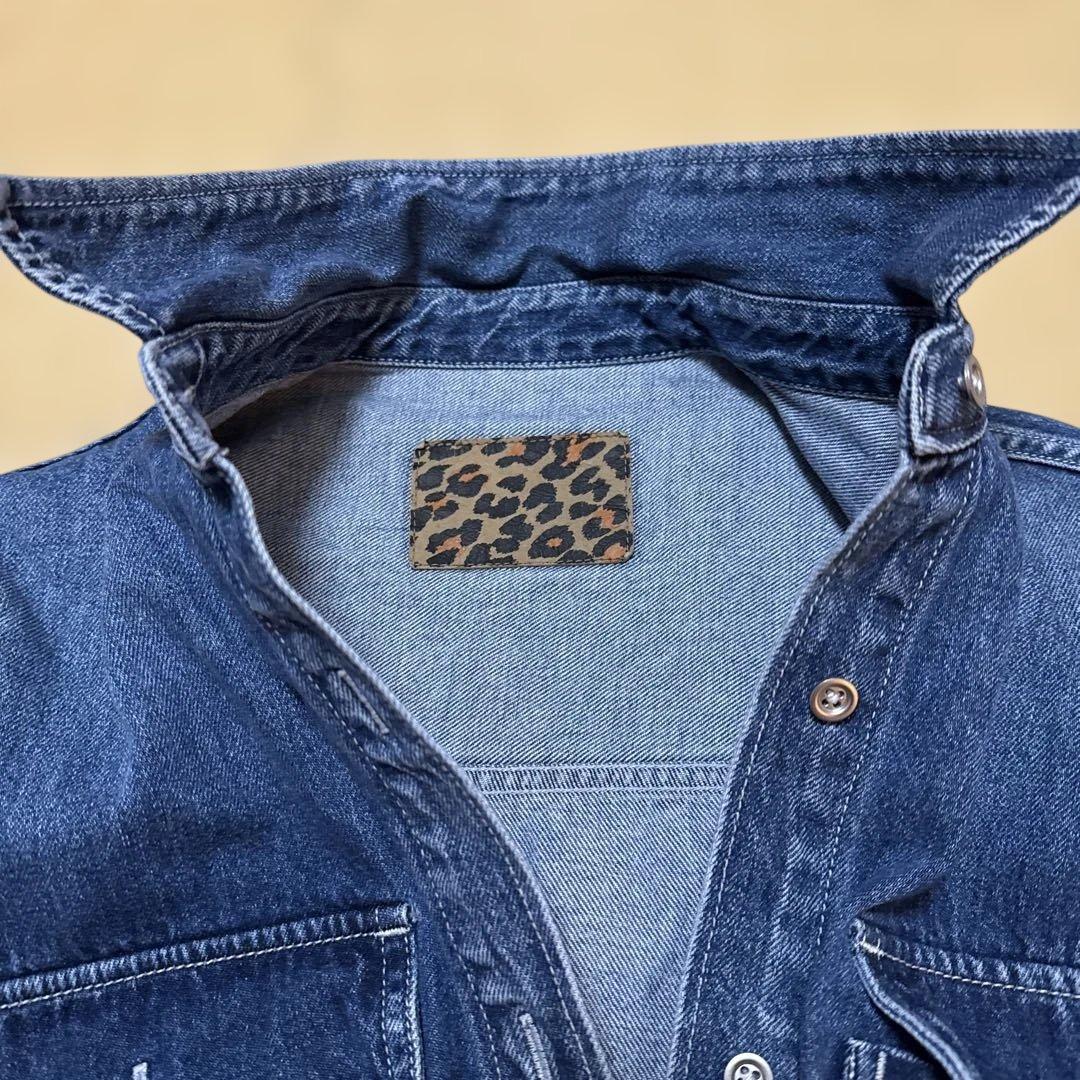 【インフルエンサーコラボ】刺繍デニムシャツ