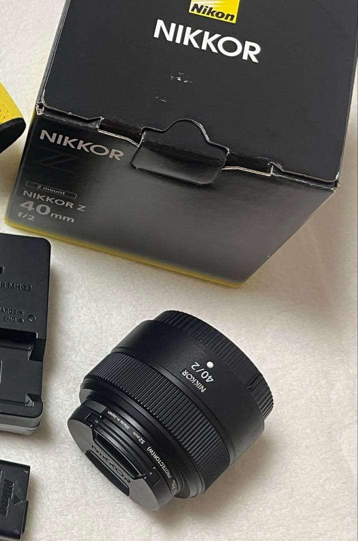 美品‼️NIKKOR Z 40mm f/2 レンズ 保護フィルター付