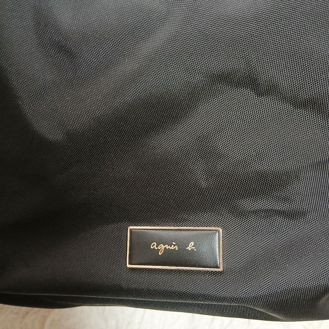 【極美品】【agnes b.】FT03 2Way ボストンバッグ　チャーム、鍵付