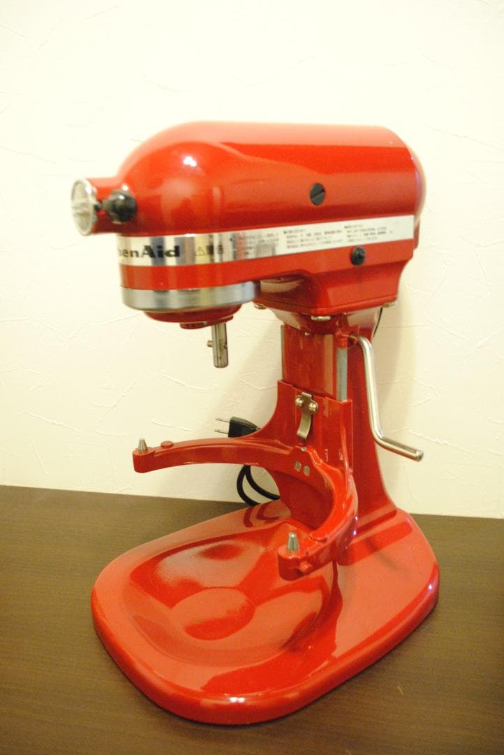 キッチンエイドスタンドミキサ Kitchenaid　KSM5　FMI製 　赤色