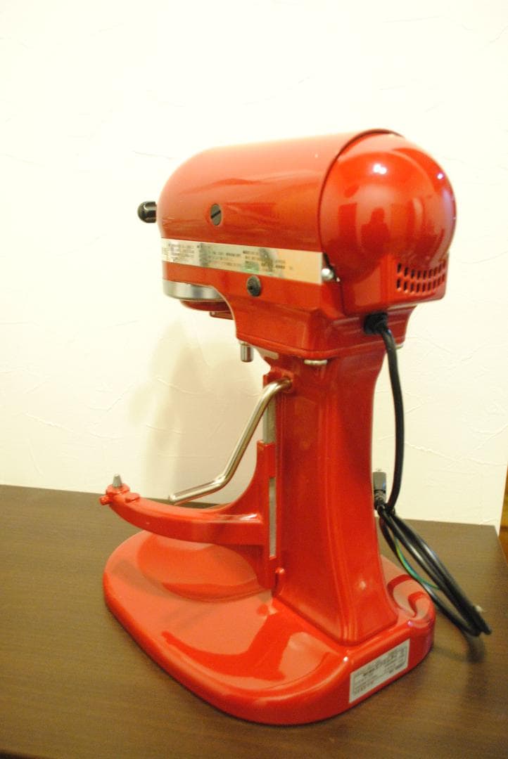 キッチンエイドスタンドミキサ Kitchenaid　KSM5　FMI製 　赤色