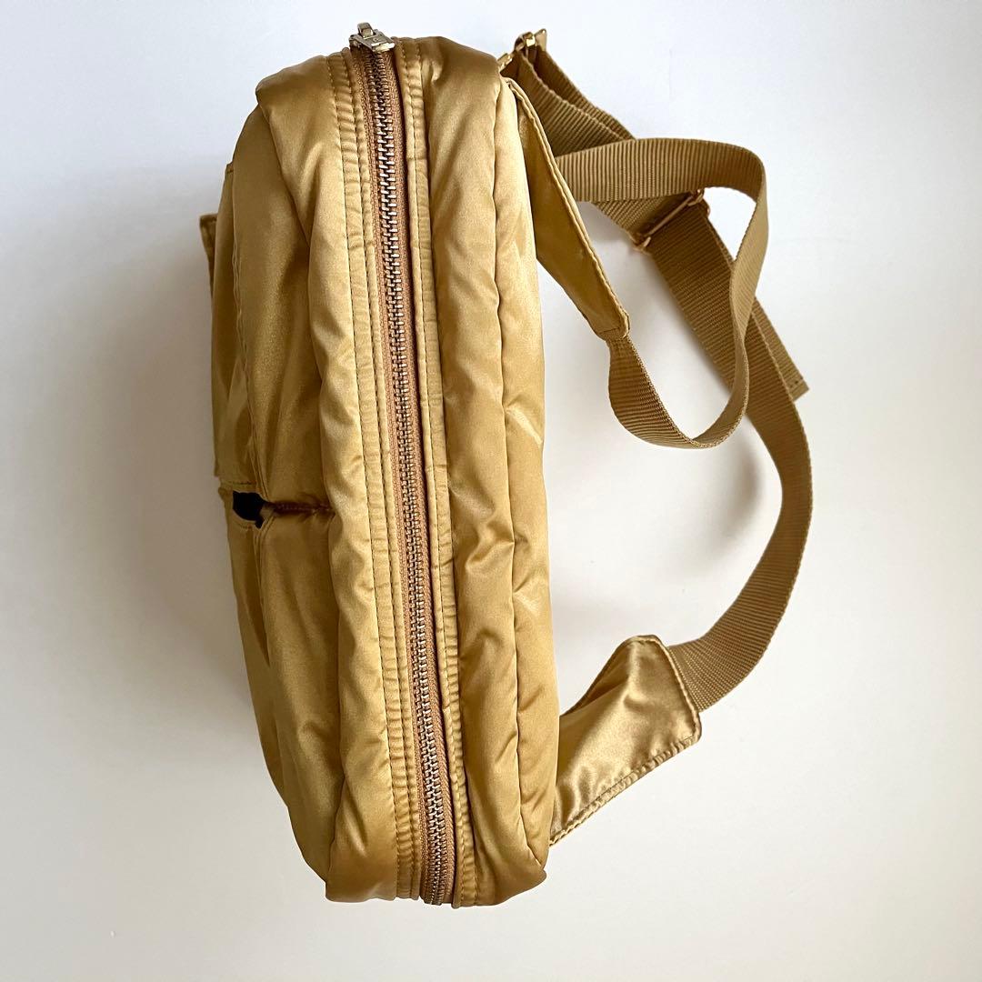 【美品‼︎】BEAMS×PORTER×UNITED ARROWS ボディバッグ 金