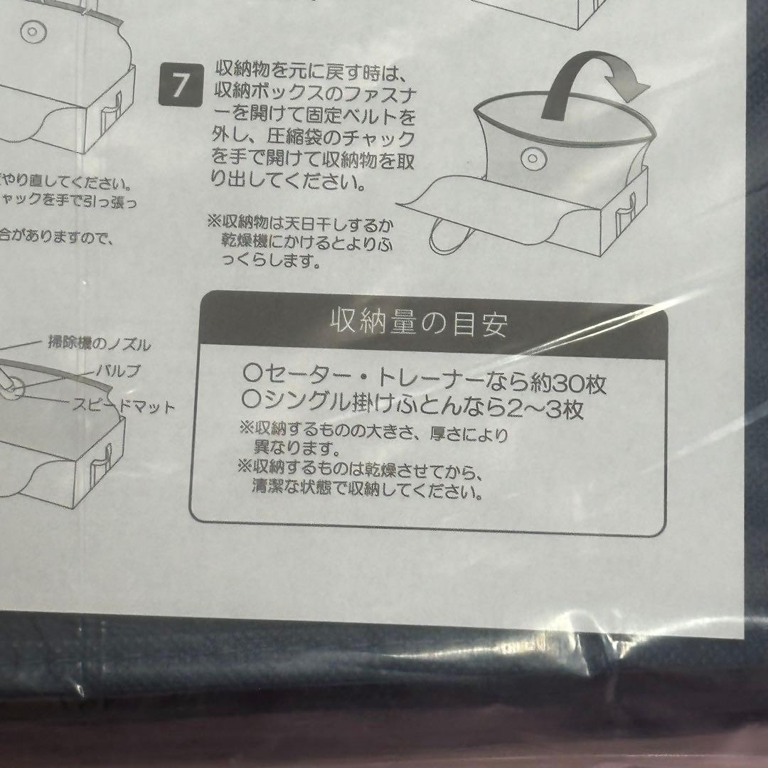 新品未 開封 圧縮ボックス スピードキューブ 4個 T-4096 ネイビー