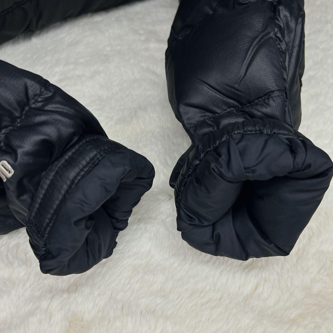 ★ショートヌプシ★ノースフェイス ダウンジャケット 黒 S 700フィル