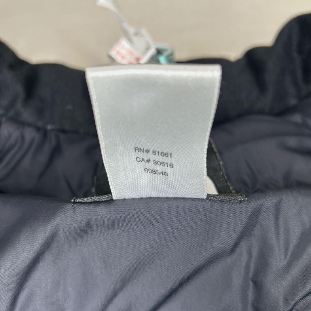 ★ショートヌプシ★ノースフェイス ダウンジャケット 黒 S 700フィル