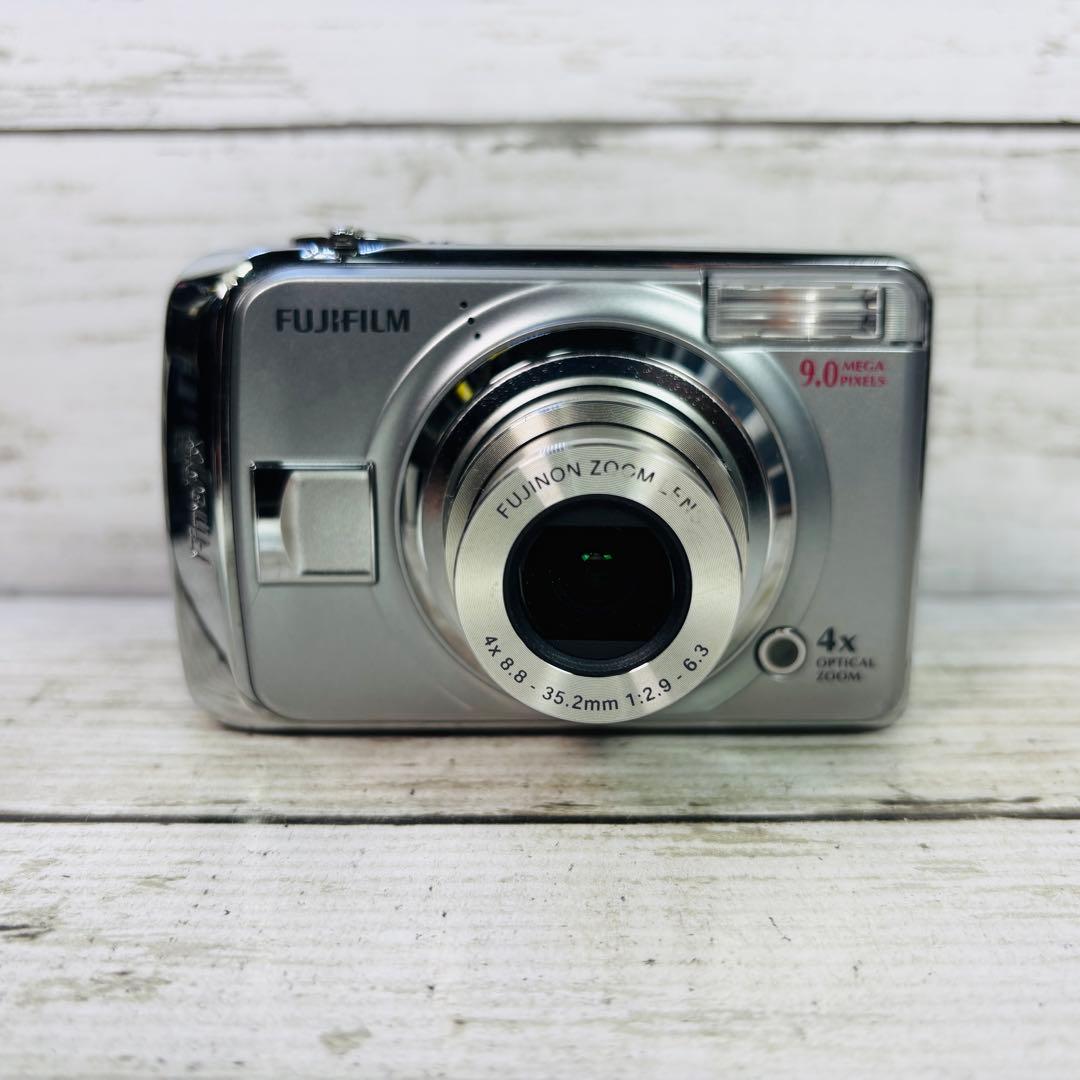 【動作良好】富士フイルム デジタルカメラA900 シルバー