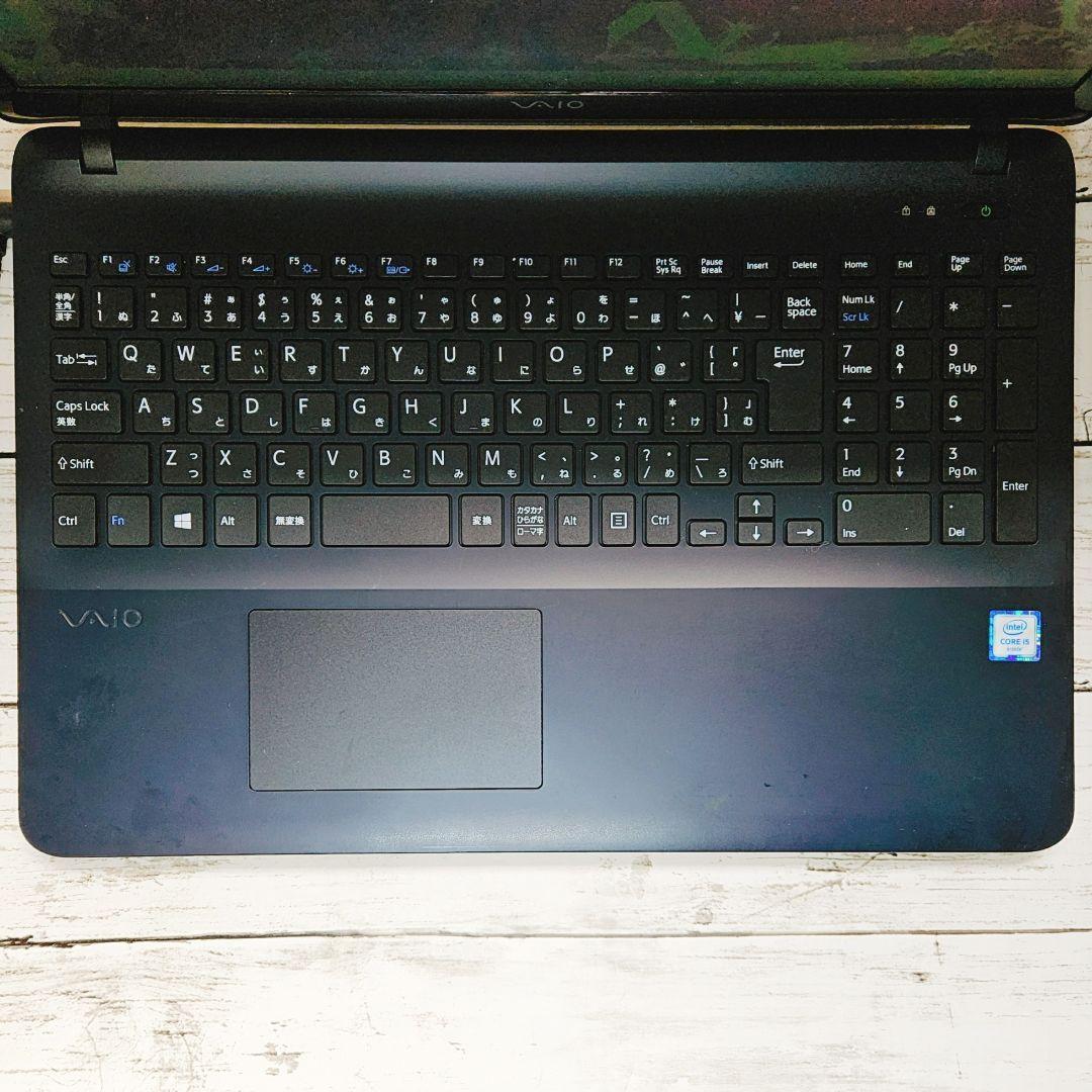 VAIO ノートパソコン i5 SSD カメラ テンキー DVD バッテリー良好