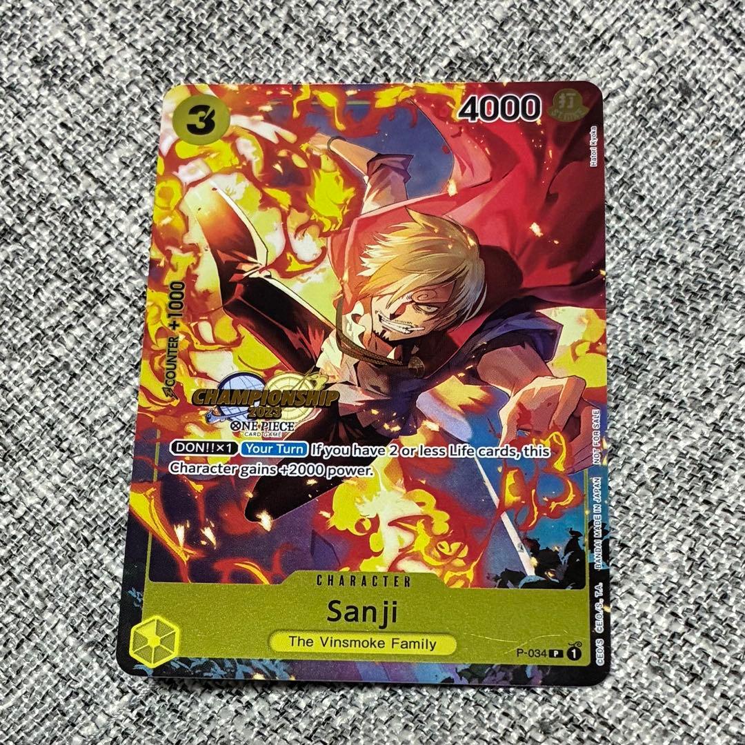 ワンピース サンジ 【英語版】チャンピオンシップ 2023 イベントパック