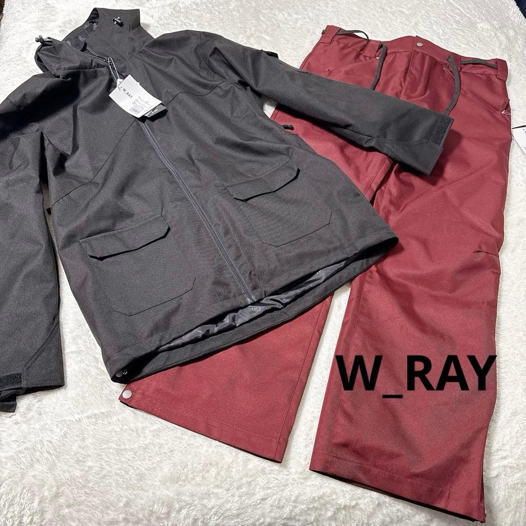 【新品タグ付き✨️】W_RAY ダフルレイ スノーボードウェア 上下セット