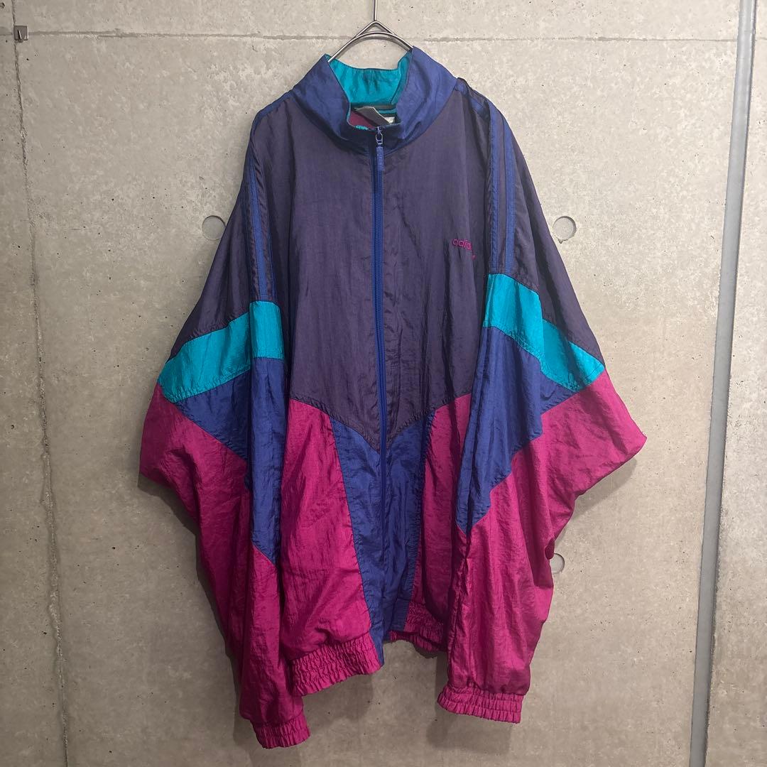 ジャケット・アウター adidas 80s 90s Color Nylon Track Jacket