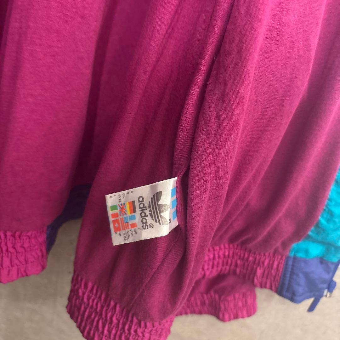 ジャケット・アウター adidas 80s 90s Color Nylon Track Jacket