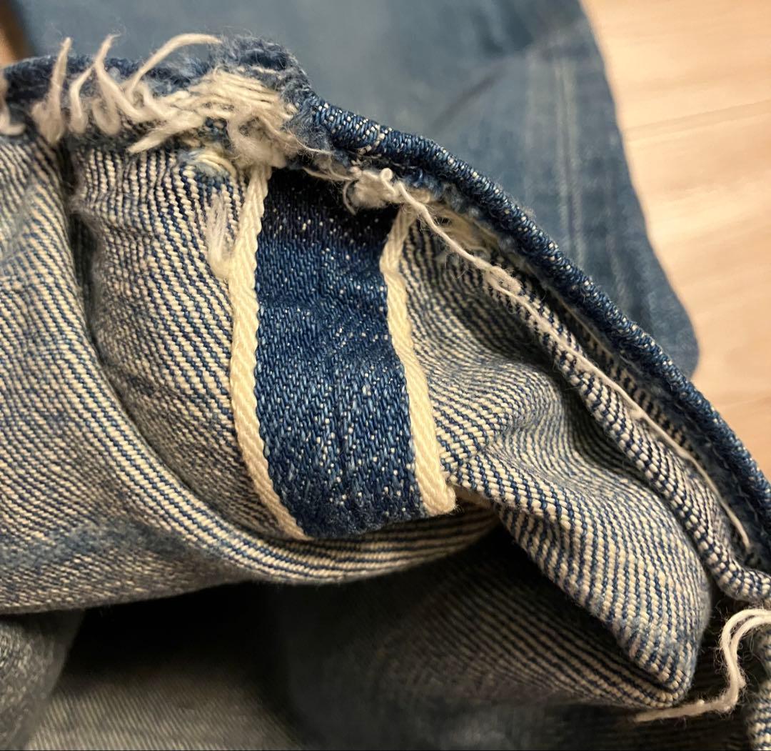 チマラ　アンクルカット　セルビッジデニム　サイズ30