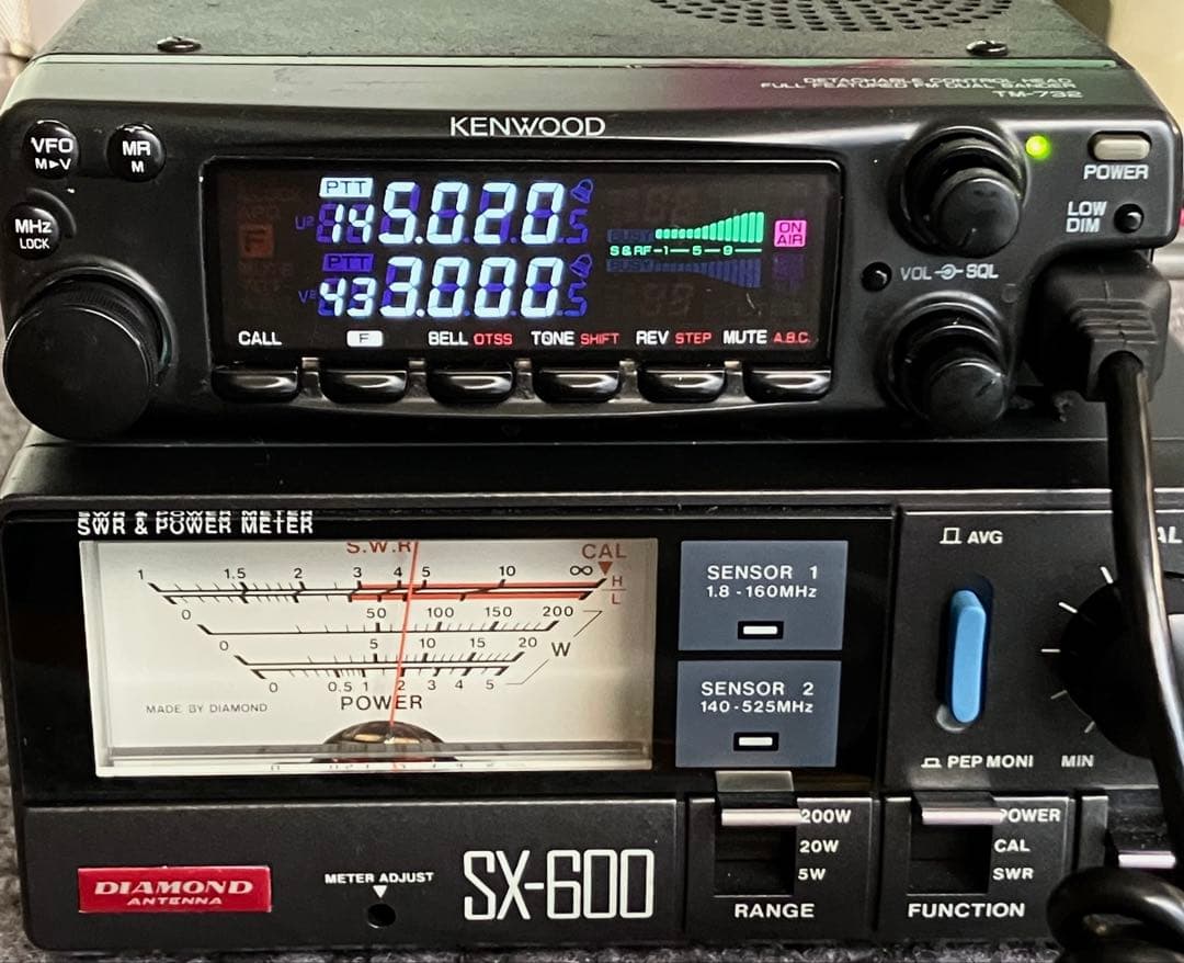 ケンウッド TM-732S 50w/35w アマチュア無線機