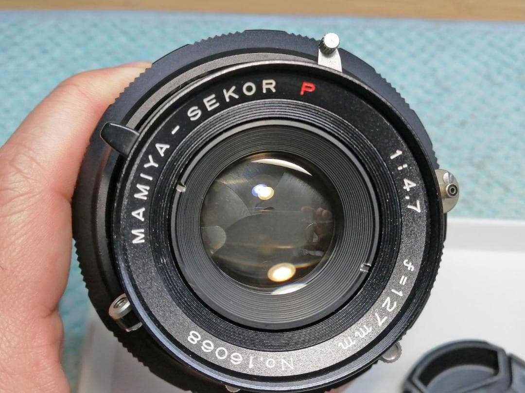 レンズ(単焦点) Mamiya Sekor P 127mm F4.7 #7902