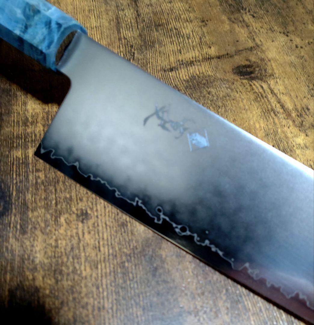 関　打刃物　寛丈　SG2 粉末ハイス 切付和　牛刀 240mm