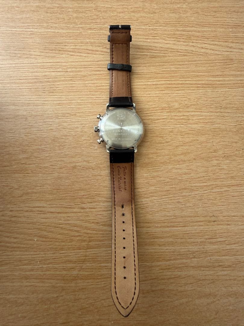 JUNKERS Bauhaus　クロノグラフ 　ドイツ製 時計　箱付