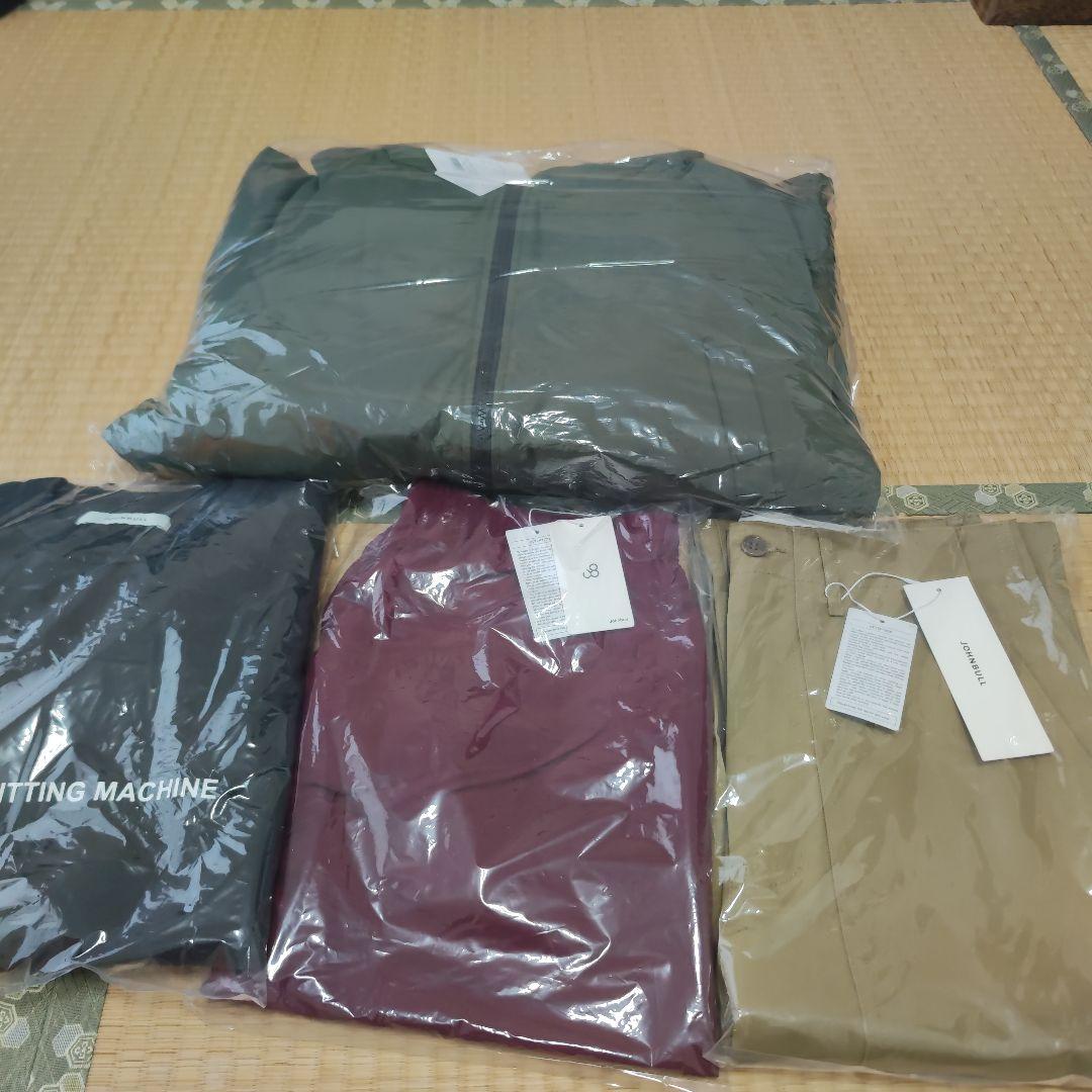 JOHNBULL　メンズ福袋　ダウンジャケットセット　４点合計72,600円相当