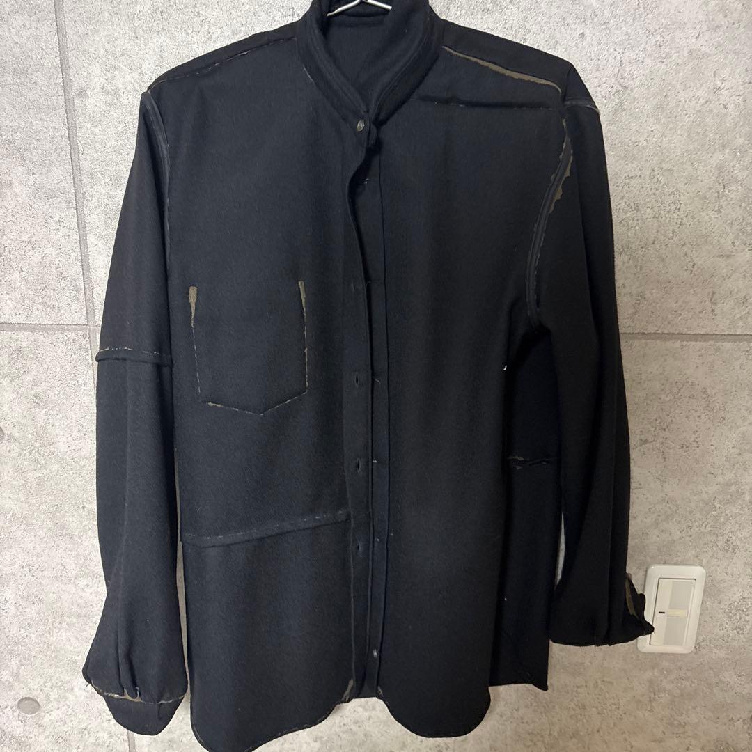 COMME des GARÇONS SHIRT ブラック長袖シャツ M