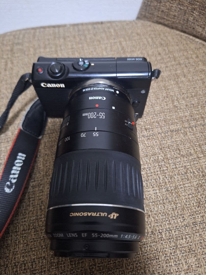 デジタルカメラ Canon EOS M100 + EF-M 55-200mm