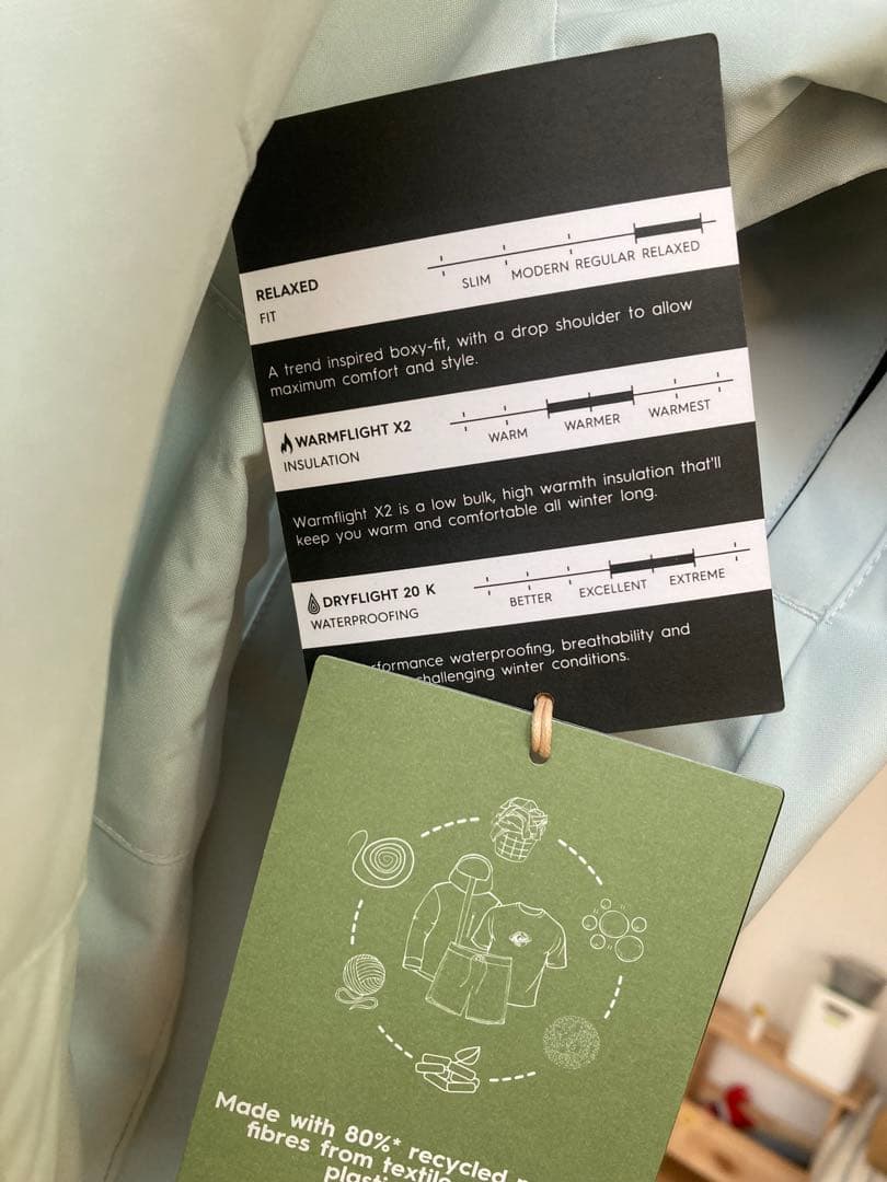 QUICKSILVER スノーボードジャケットS 新品未使用　防水透湿20K