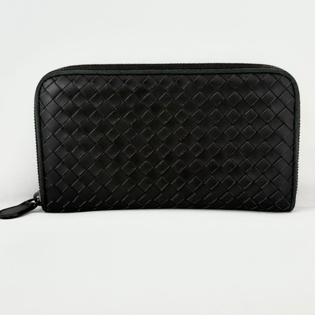 ✨️美品✨️ボッテガヴェネタ ロングウォレット 長財布 ラウンドファスナー 黒