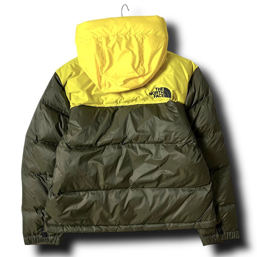 M ノースフェイス RDSグースダウン ハイブリッド ダウンジャケット ヌプシ