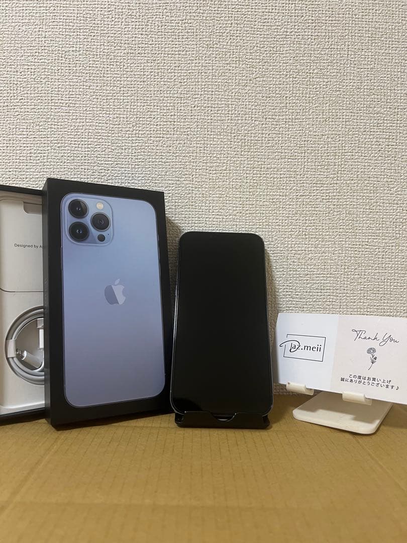 【超美品】iPhone 13 Pro Max 256GB シエラブルー
