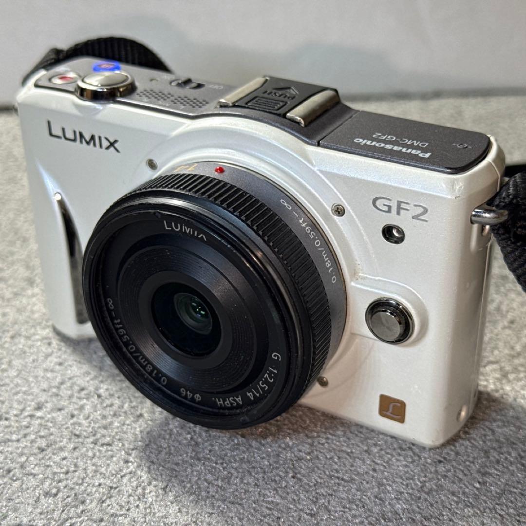 ☆動作OK Panasonic DMC-GF2 レンズ付き14mm F2.5
