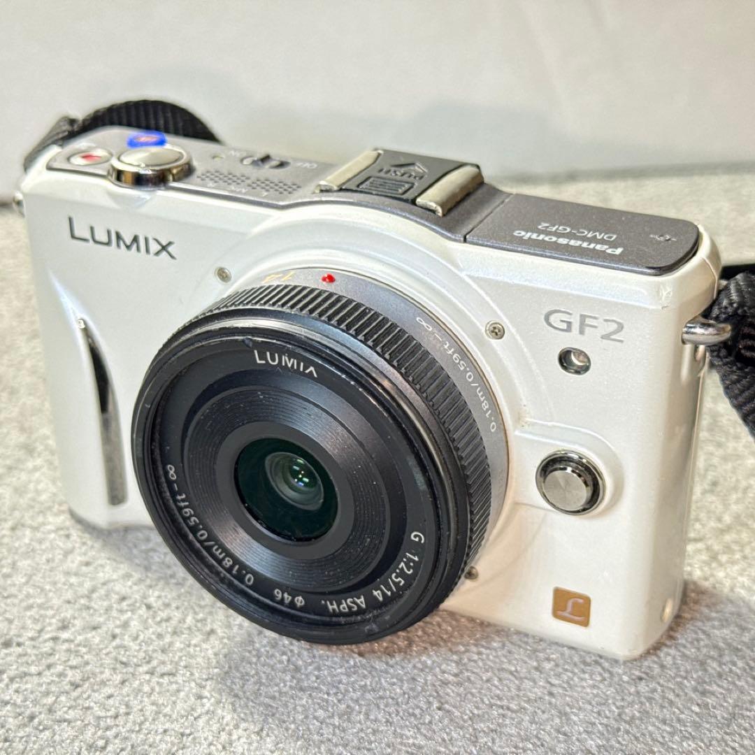 ☆動作OK Panasonic DMC-GF2 レンズ付き14mm F2.5