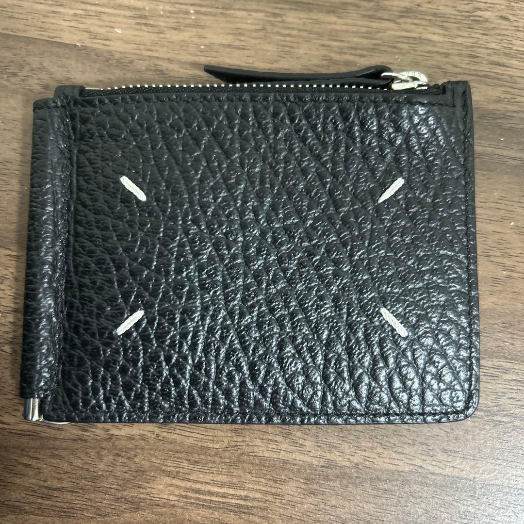 【美品】Maison Margiela ブラックマネークリップ