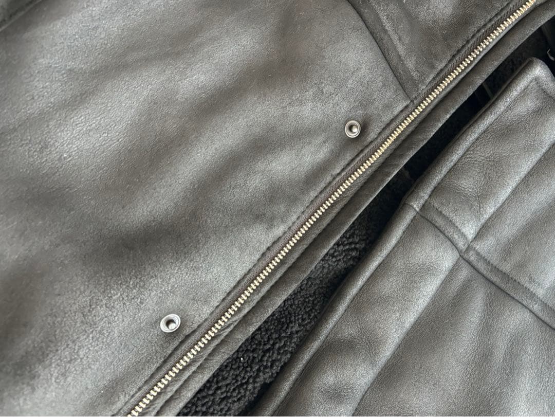 theory/セオリー/ムートンコート/ブラック/XS