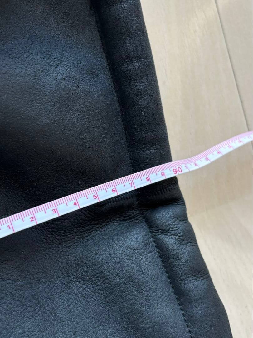 theory/セオリー/ムートンコート/ブラック/XS