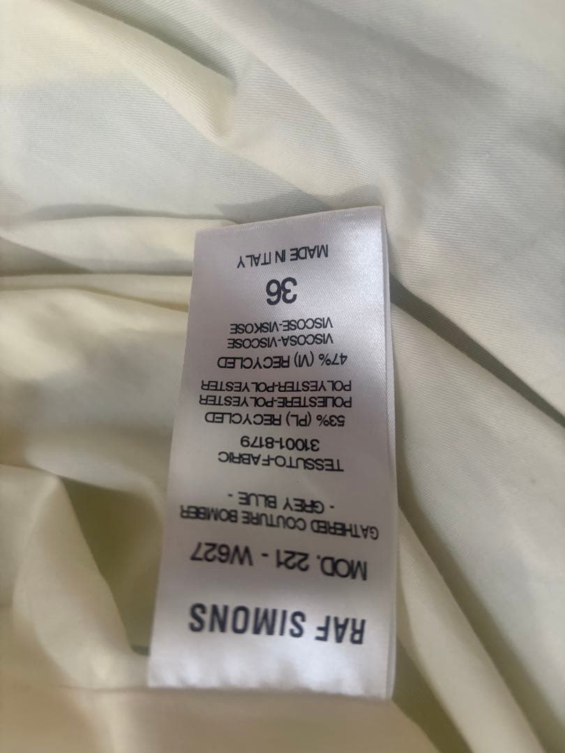 RAF SIMONS 2022 ボンバージャケット36