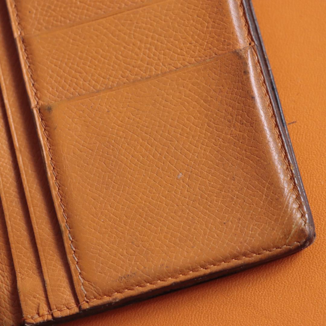 エルメス　Hermes　ベアン　スフレ　長財布　バイカラー　ロングウォレット