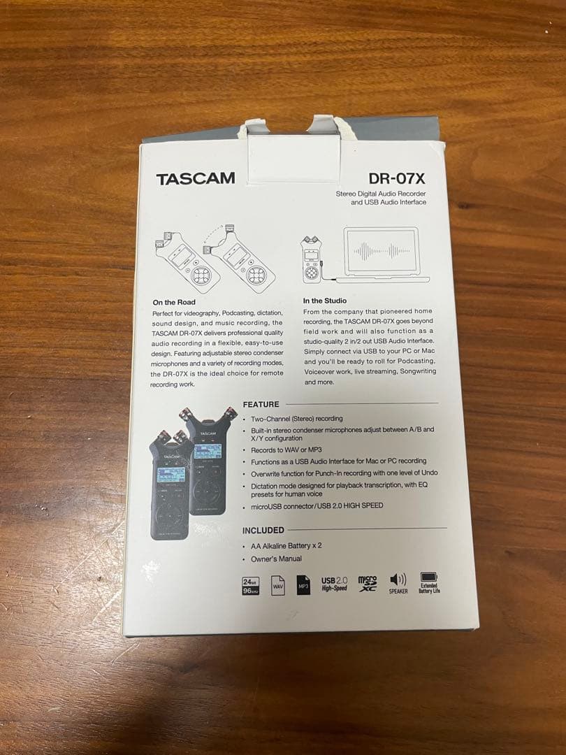 その他 TASCAM DR-07X