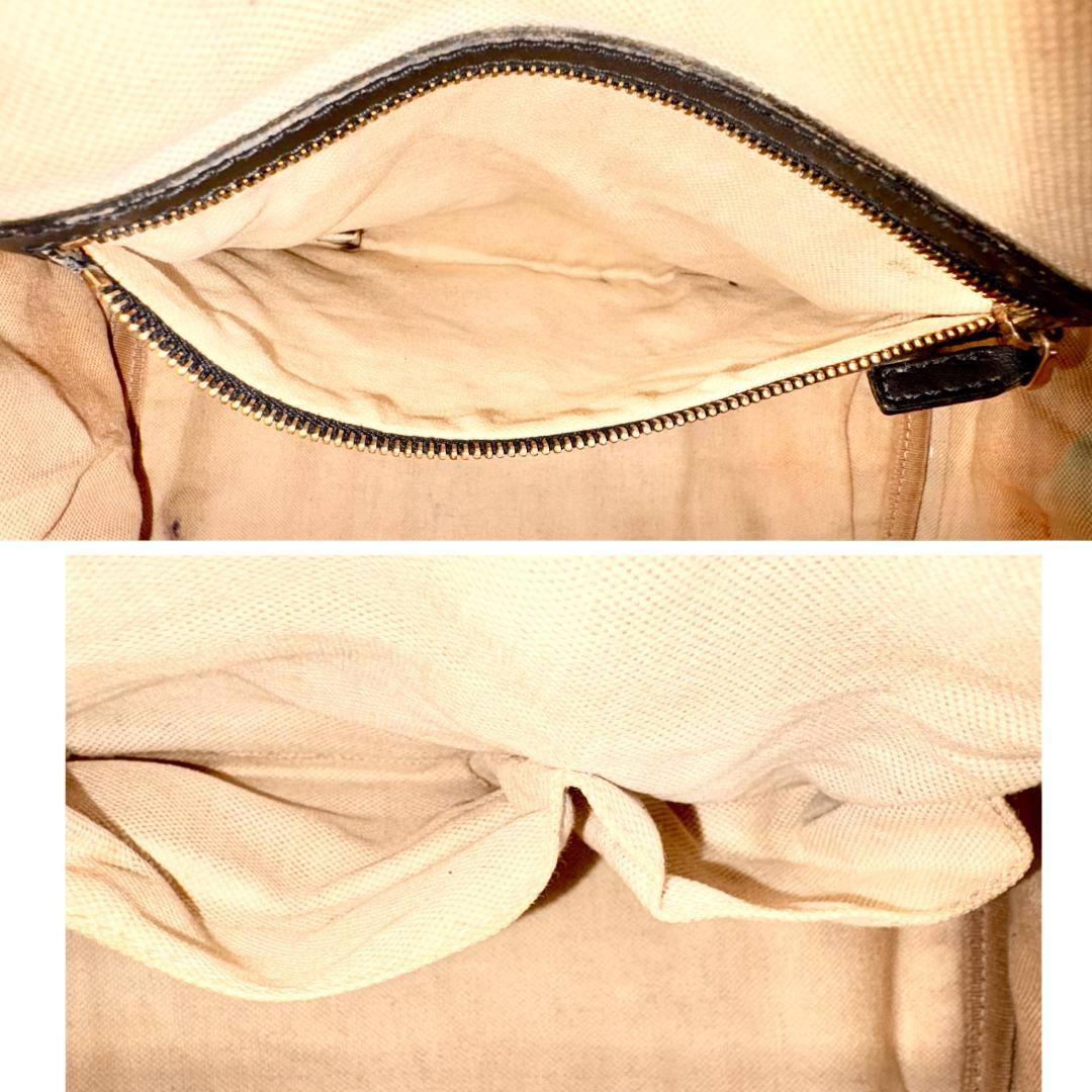 GUCCI　グッチ　GGキャンバス　ボストンバッグ　２way　シェリーライン