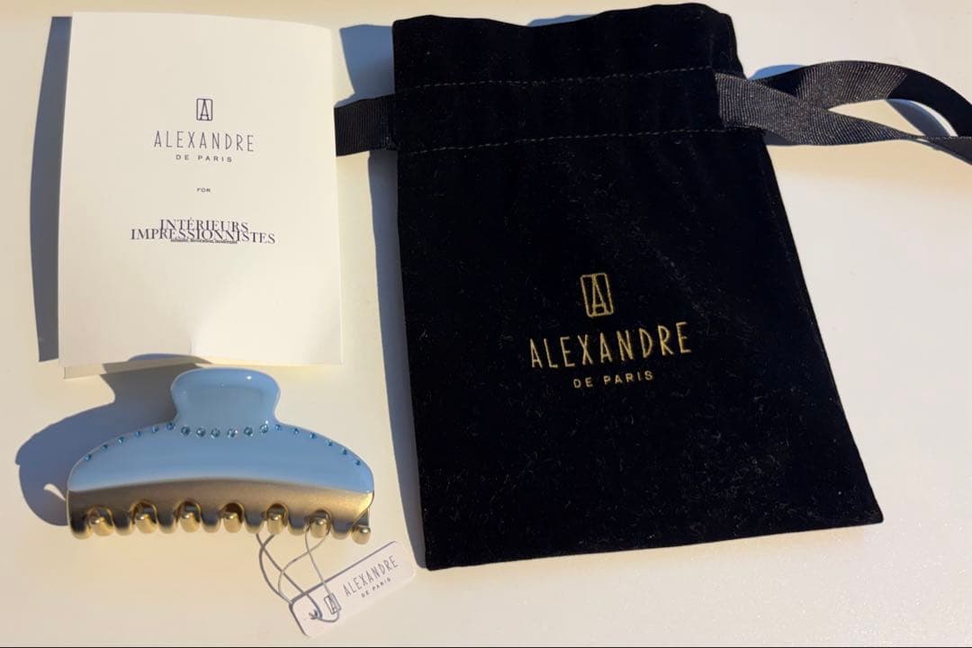 ALEXANDRE DE PARIS ヘアクリップ　オルセー美術館展