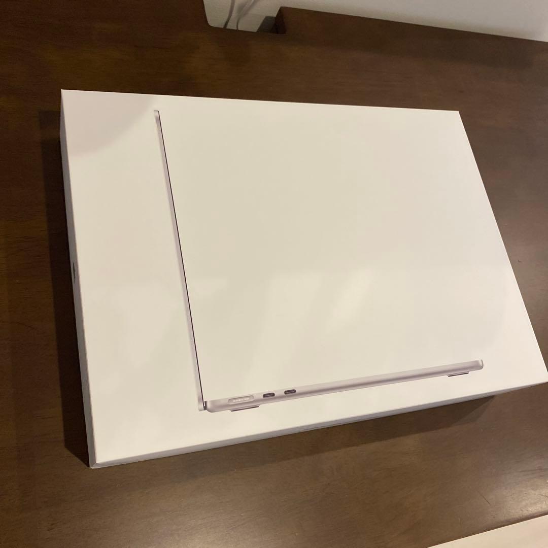 macbook air m3 13インチ8GB 256GBSSD 2024年購入
