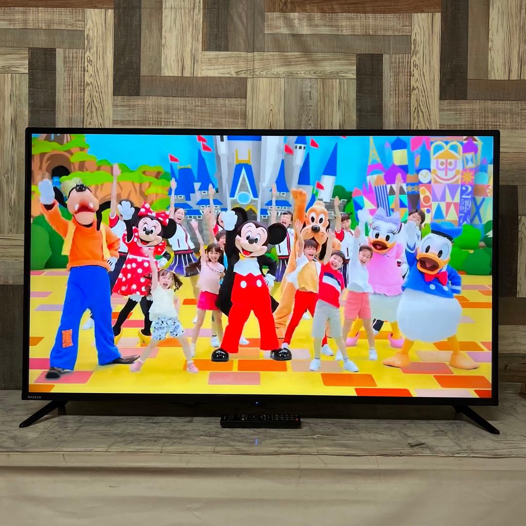即日受渡❣️全国送料込MAXZENテレビ50型4K 液晶テレビゲームモード搭載