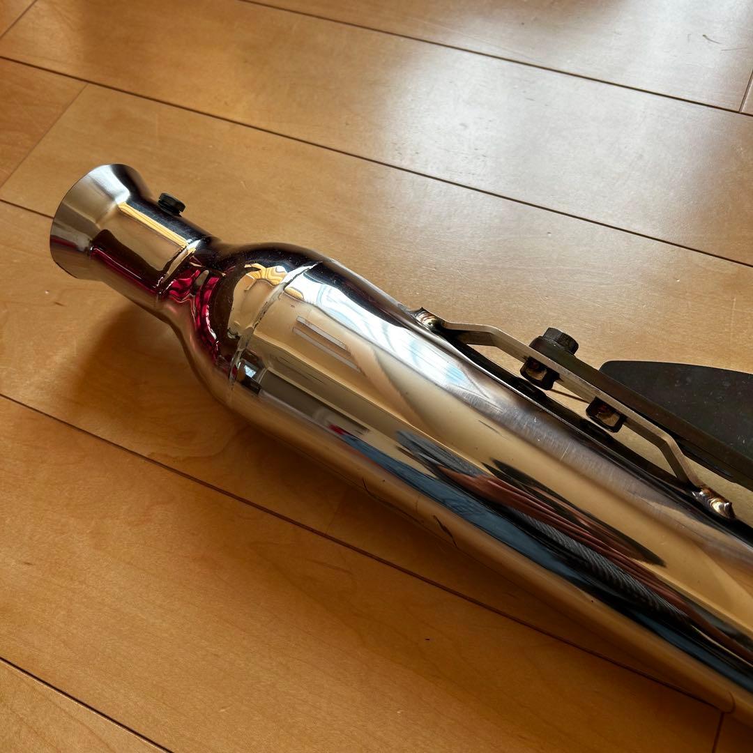 L*様 【2%er】スリップオントランペットマフラー SR400 FI車適合 R