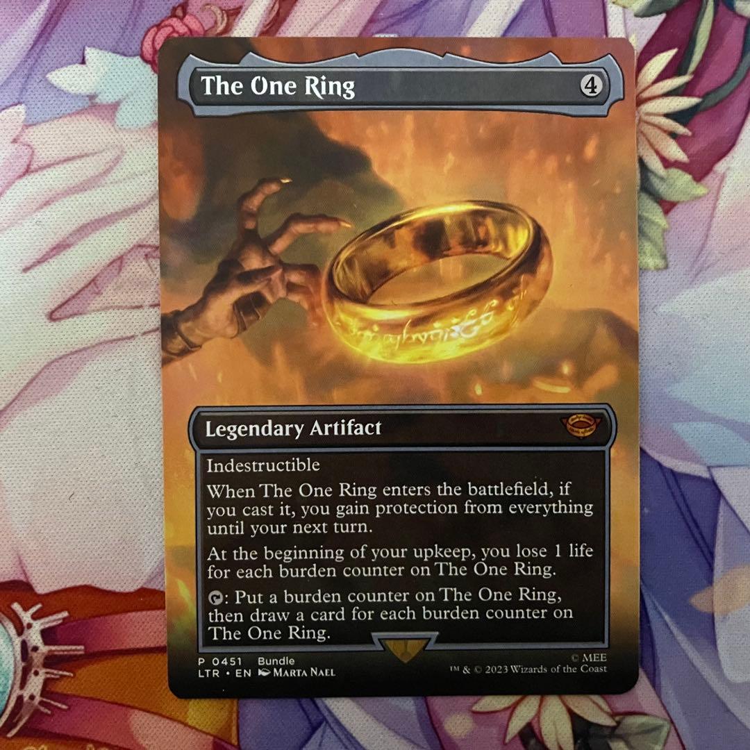 MTG　一つの指輪　英語　4枚セット　ボーダーレス版