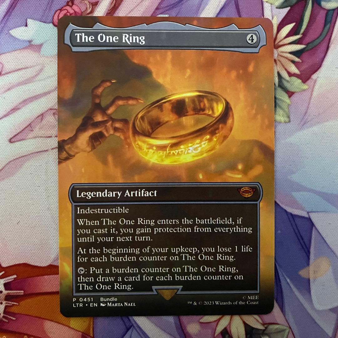 MTG　一つの指輪　英語　4枚セット　ボーダーレス版