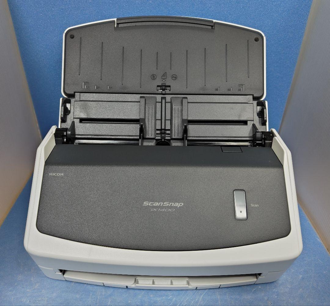 たまった書類を一気にスキャン 富士通 ScanSnap iX1400 高速機