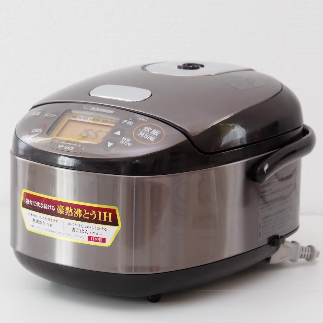ZOJIRUSHI 象印 IH炊飯ジャー NP-GK05 3合 極め炊き