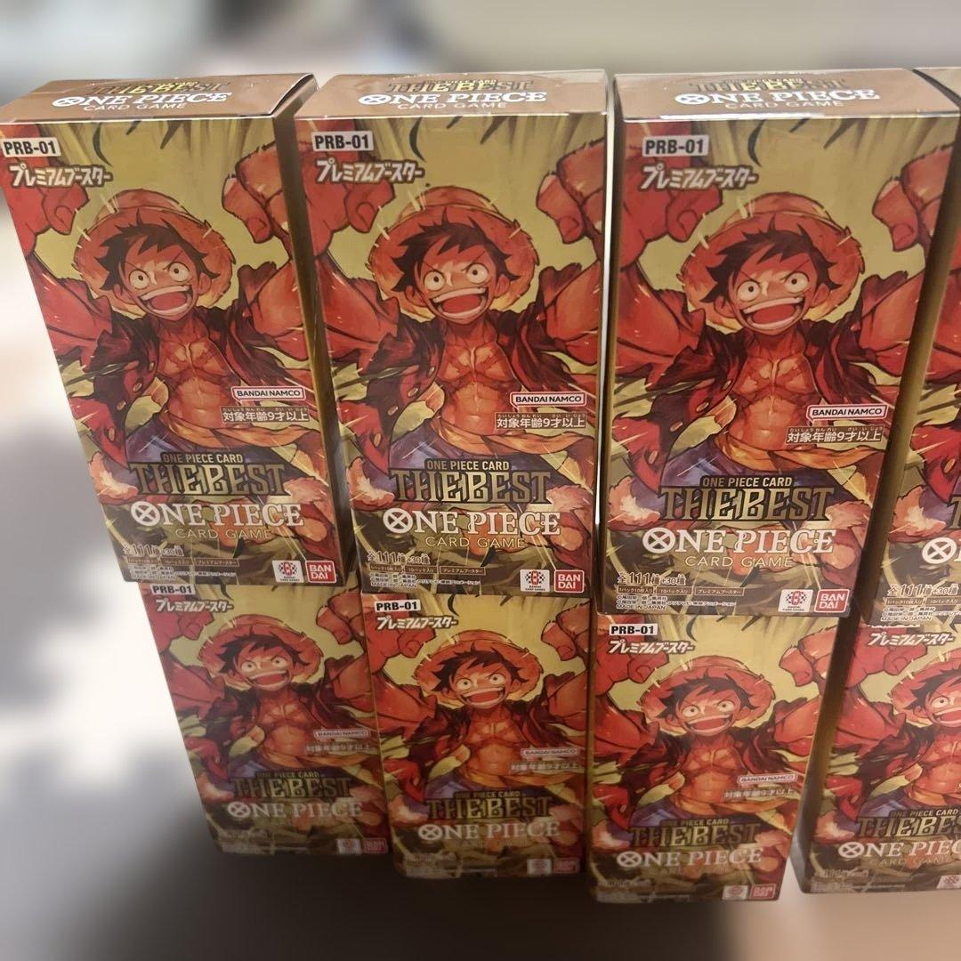 ワンピースカード　THE BEST ザベスト　10BOX 新品未開封