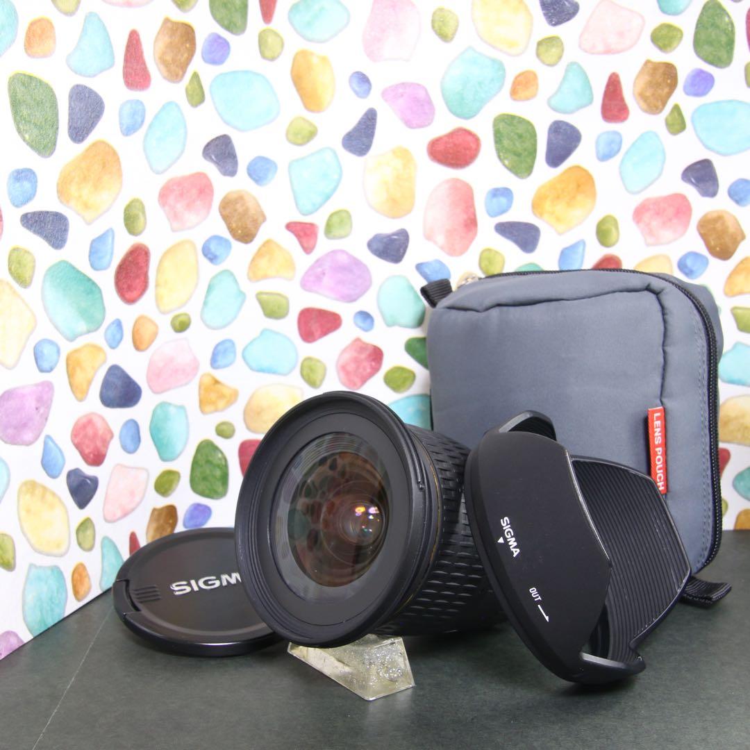 ♥︎◇高性能単焦点レンズ♪ ◇SIGMA 20mm F1.8 Canon