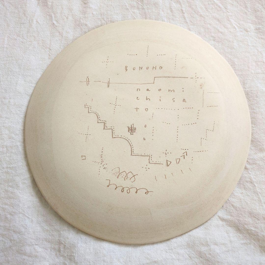 新品 bonohoさんのお皿2枚セット② 佐藤尚理 やちむん 作家もの