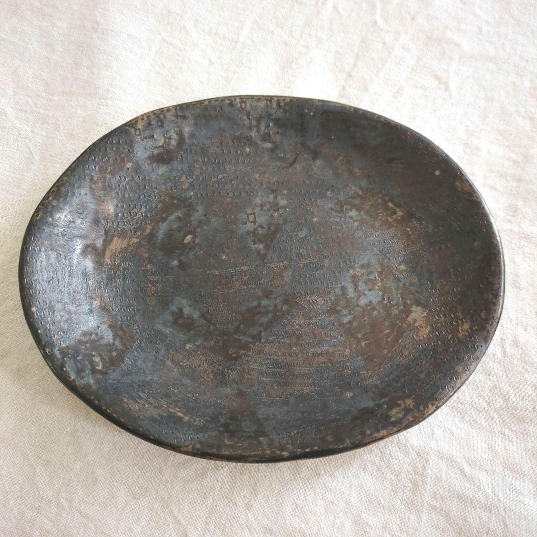 新品 bonohoさんのお皿2枚セット② 佐藤尚理 やちむん 作家もの